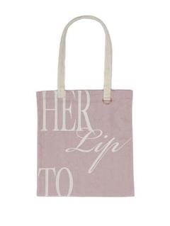 小物などお買い得な福袋 herlipto HLT Flat Logo Tote rose 名古屋限定 - メルカリ バッグ