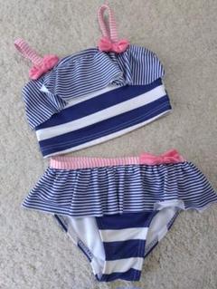 女の子 セパレート水着 2T