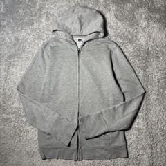 ラッセル　ジップパーカー　USA製　90s 無地　ユニセックス　ゆるダボ　古着