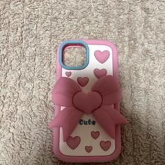 可愛いハートリボンiPhoneケース 15SHEIN