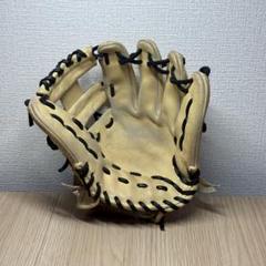 ミズノ グローバルエリート 軟式 内野手用 クロス締め/逆巻き