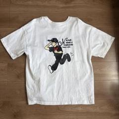 カオヨリナカミ× FREAK'S STORE Tシャツ 半袖 ホワイト 刺繍 M