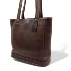 美品 正規品 COACH オールドコーチ トートバッグ オールレザー 本革 茶