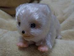 フルシリコン　シロクマの赤ちゃん　約13cm　リボーンドール