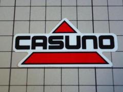 希少 正規品 CASUNO ステッカー 64×31mm 当時物 カスノ