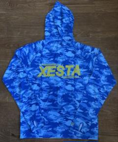 XESTA ラッシュパーカー ブルーカモ M - メルカリ