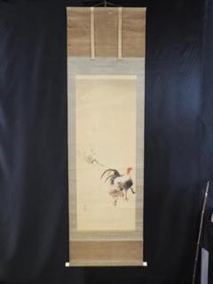 柴田是真　掛軸　団扇　行燈 柴田是真掛軸団扇行燈