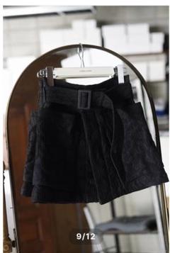 FUMIKA UCHIDA サテンミニスカート FUMIKA UCHIDA： NYLON WAIST POCKET MINI SKIRT - RED - ORANN