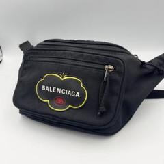 【極美品】バレンシアガ ウエストバッグ 希少デザイン 黒 正規品