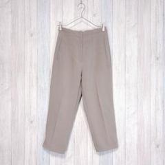 ZARA】クロップドパンツ ハイウエスト きれいめ オフィス