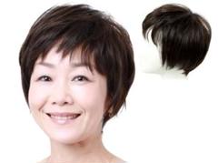 (私元気)医療用 ウィッグ ショート ナチュラルショート