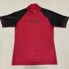 美品 Oakley オークリー ラッシュガード モックネックシャツ M