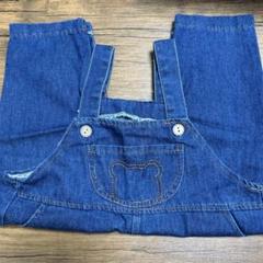 SHEIN くま デニム サロペット