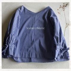 le.coeur blanc ルクールブラン ストライプブラウス ゆったり