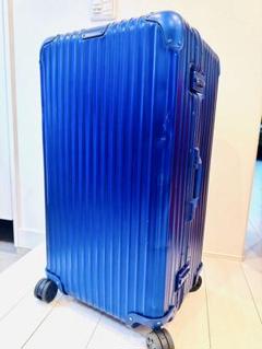 リモワトランクRIMOWA Trunk Plus 105リットル　マリンブルー Rimowa Original Trunk Plus 105L Marine Blue Carry Case