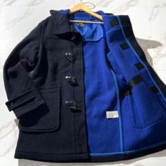 極美品⭐️BEAMS フード付き ダッフルコート バイカラー