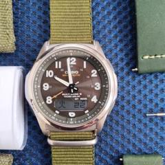 CASIO WAVE CEPTOR ダークグリーン