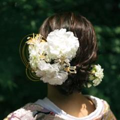 和装 髪飾り 結婚式 前撮り 成人式