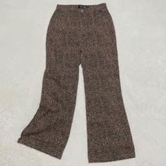 SHAGGIE◇フレアパンツ レオパード柄 ヒョウ柄 ブーツカット 派手柄