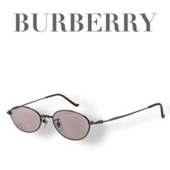 BURBERRY バーバリー☆ロゴ刻印 サングラス メガネ ブラウンのサムネイル