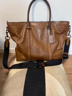 ✨美品✨COACH 2way メトロポリタン ビジネスバッグ 71734 COACH 71734 Metropolitan Tote In Sport Calf Leather