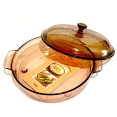 ＊ビジョン 両手鍋＆片手鍋　アンバー2.5L 蓋付き　未使用品！＊ 未使用品】VISION/ビジョン 浅型両手鍋24cm 蓋付き 2.5L - メルカリ
