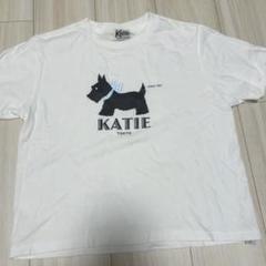 Katie CRAZY LOVE Tシャツ チャコールフリーサイズ