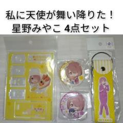 私に天使が舞い降りた! 星野みやこ アクリルペンスタンド 缶バッジ わたてん