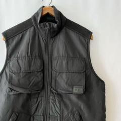 90s POLO SPORT フリース×ナイロン リバーシブルベスト ポロ
