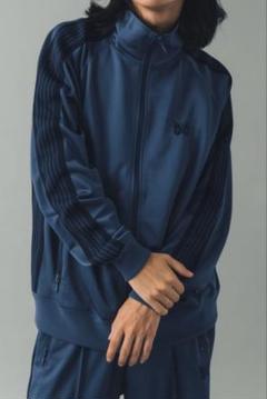 【最終値下/美品】ニードルス 3点 セットアップ トラックジャケット青/ブルー 最終値下/美品】ニードルス 3点 セットアップ トラック