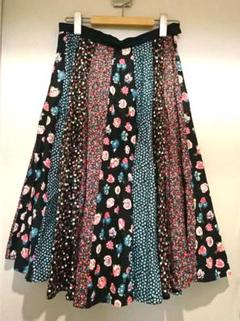 vintage 花柄ロングスカートのサムネイル