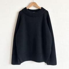 デイジーリンフォクシー　しっとりウールセーター　Hampton Madam 黒