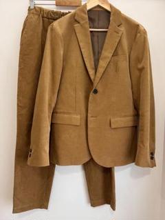 サイ ベーシックス コーデュロイ セットアップ 茶 38 31 美品