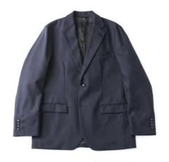 美品 ソフネット テーラードジャケット STRETCH TWILL サイズL セール】ウールサテン オーバーサイズドジャケット（テーラード