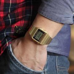 格安saleスタート ボ DB380G-1D⭐️新品未使用⭐️CASIO デジタル レア ゴールド 時計