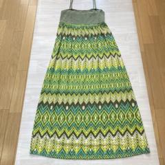 BILLABONG　キャミソール　ロングワンピース　M