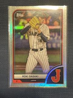 2023 Topps NPB Baseball 佐々木朗希 25枚限定インサート Yahoo!オークション - 【佐々木朗希】Topps Chrome NPB Topps 25