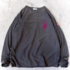 KLON STYLE OFF LONG T LOGO BLACK × BLACK | ロンT
