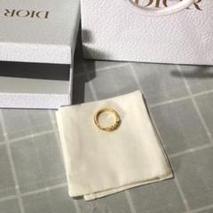 DIOR EVOLUTION レター装飾メタルリング