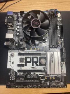 ASRock Z270 Pro + i7 7700k - メルカリ