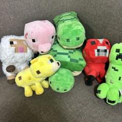 マイクラ　ぬいぐるみ　まとめ売り　クリーパー　カメ　ぶた