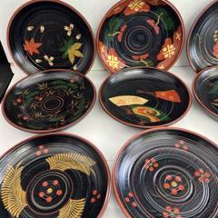 時代古漆器 銘々盆　5枚セット　平安象彦作 時代古漆器 銘々盆 5枚セット 平安象彦作 - メルカリ
