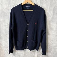 Ralph Laurenラルフローレン ラムウール カーディガン メンズ