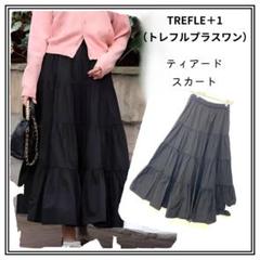 【美品】TREFLE+1 トレフルプラスワン ブーケスカート ブーケT | Tops,Tシャツ | | TREFLE＋1（トレフルプラスワン）
