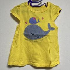 first impressions クジラプリント Tシャツ 3T