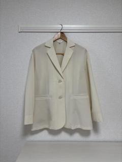 MOUSSY マウジー　アイボリーオーバーサイズジャケット