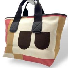 バリー BALLY トートバッグ ハンドバッグ 腕掛け キャンバス マルチカラー