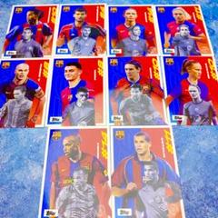 インサート10枚セット【バルセロナ】チームセット　コンプ　TOPPS　レジェンド