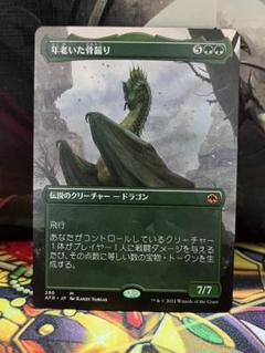 年老いた骨齧り（ボーダーレス/傷あり）296 M MTG