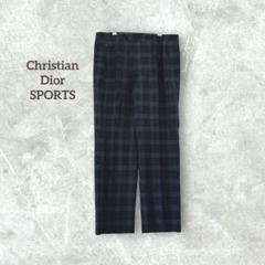 Dior クリスチャン ディオール スポーツ スラックス ウール パンツ L Christian Dior Sports】クリスチャンディオール ウールワイド